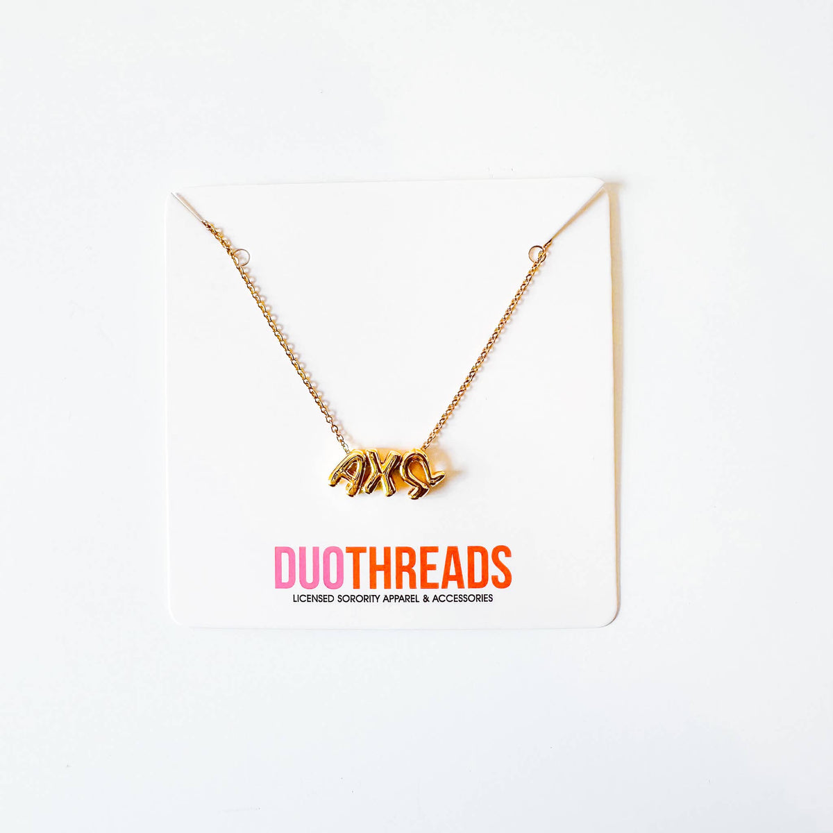 Bubble Necklace: ALPHA DELTA PI
