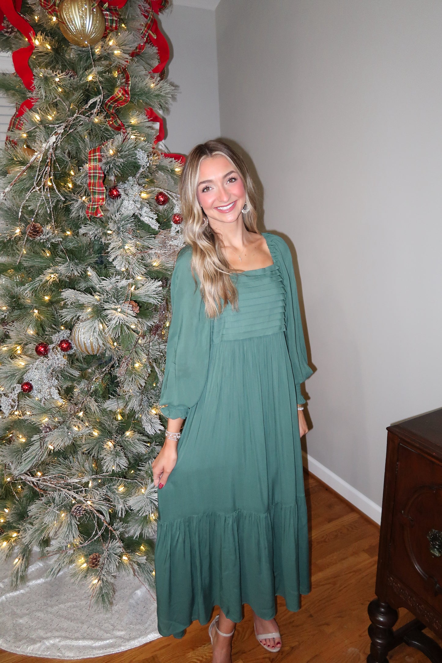 Evergreen Maxi Dress