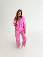Load image into Gallery viewer, Soft Romance Sweat Set | Candy Pink
