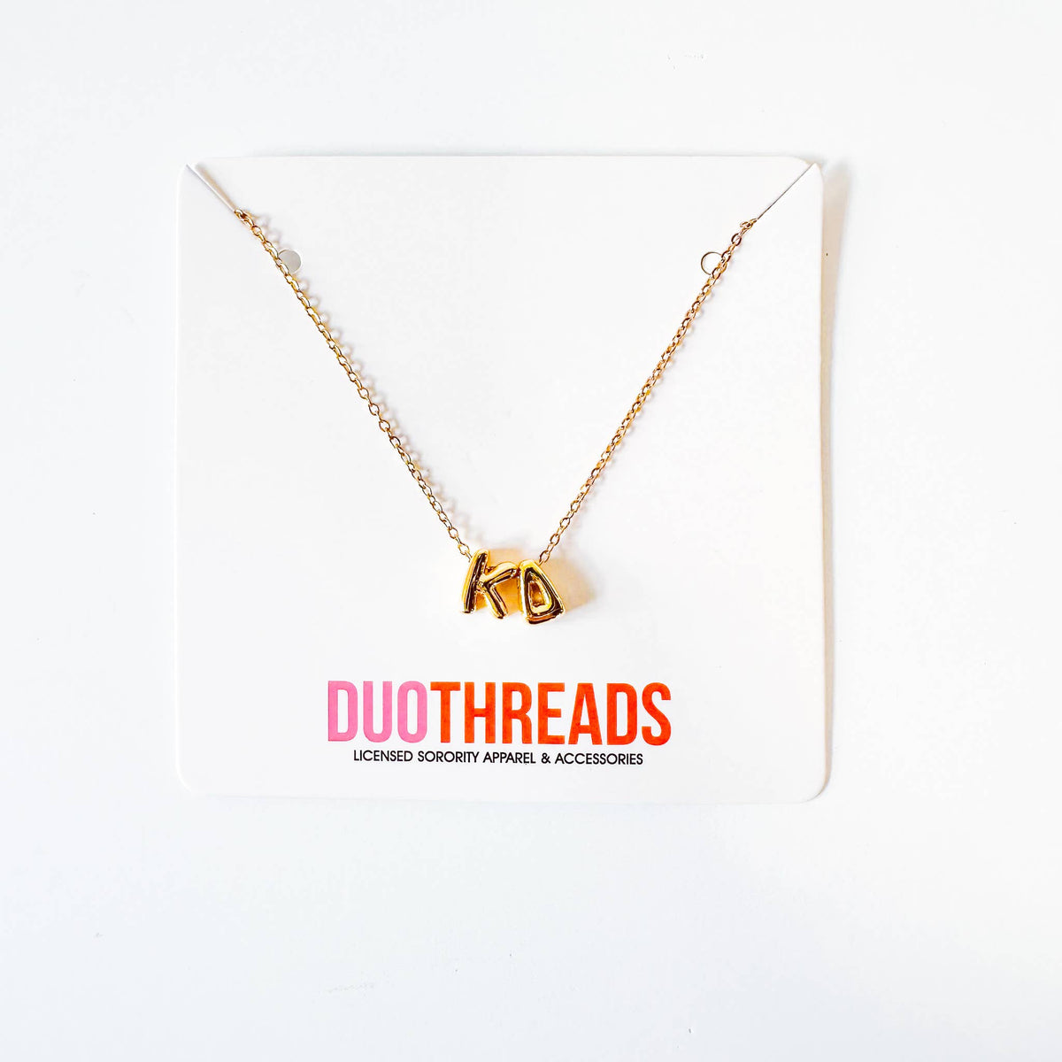 Bubble Necklace: ALPHA DELTA PI