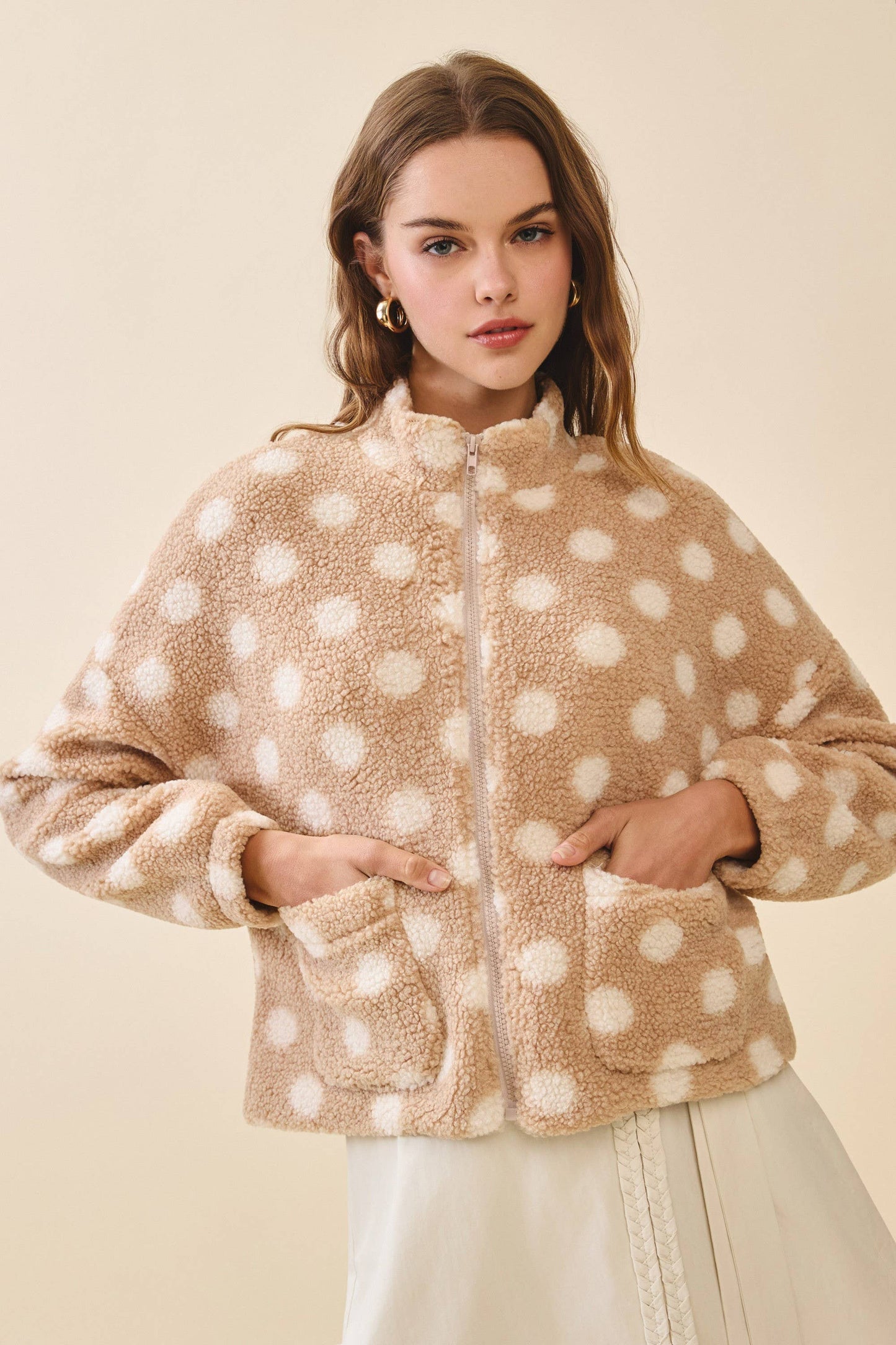 Polka Dot Sherpa