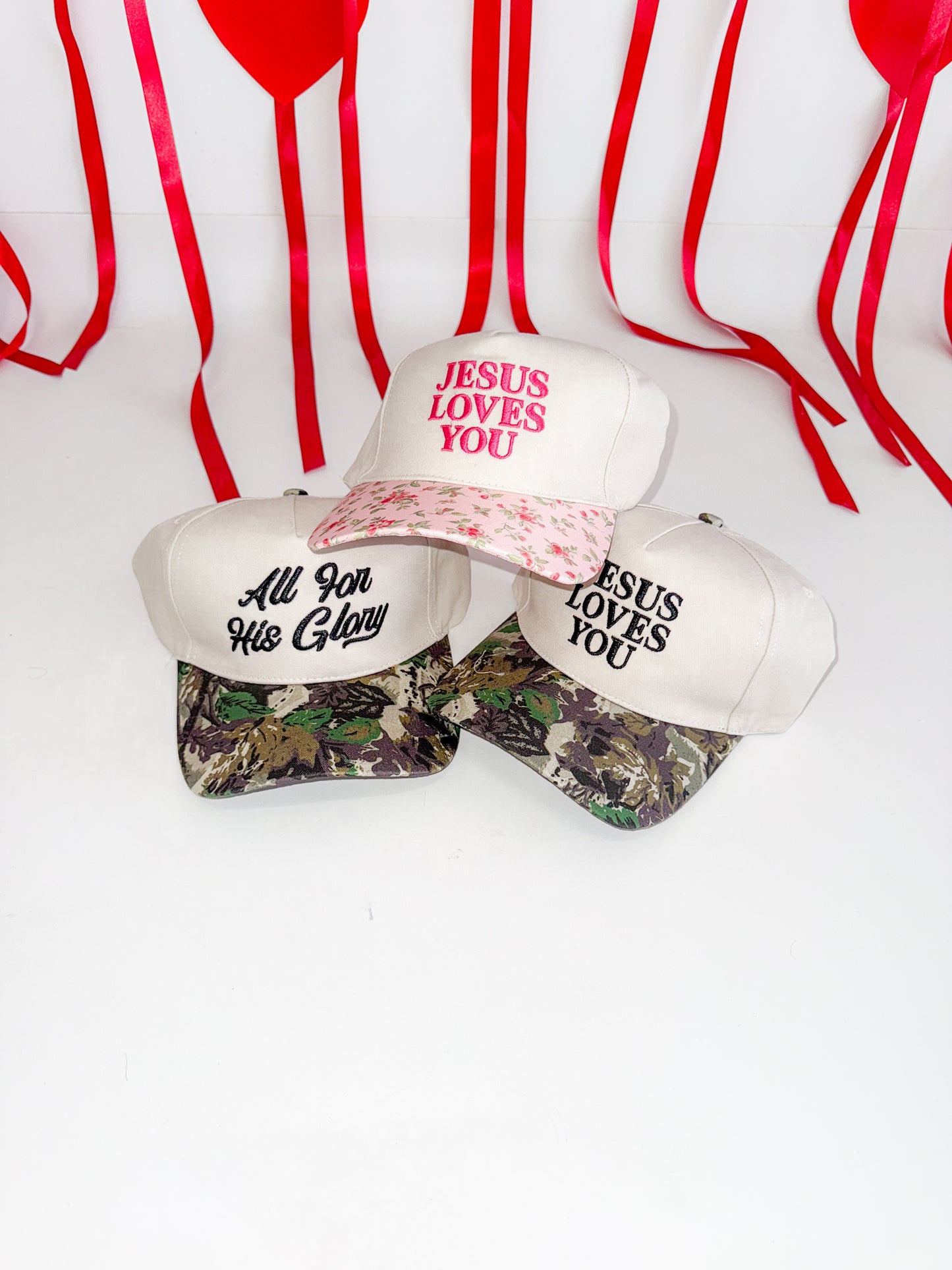 Jesus Loves You Hat | Camo