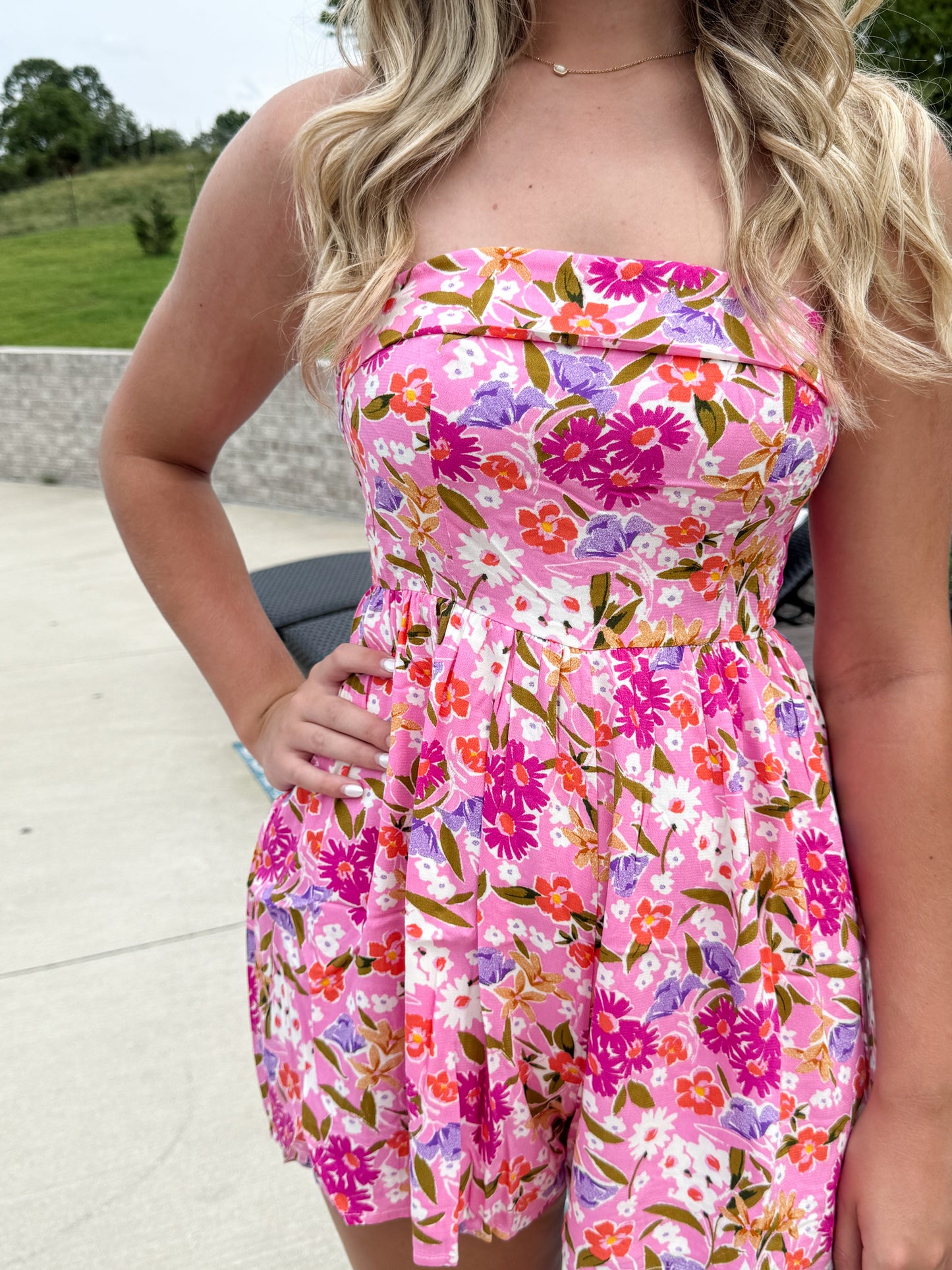 Santorini Cruise Romper