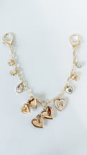 Load image into Gallery viewer, Gold Heart Bag Charm
