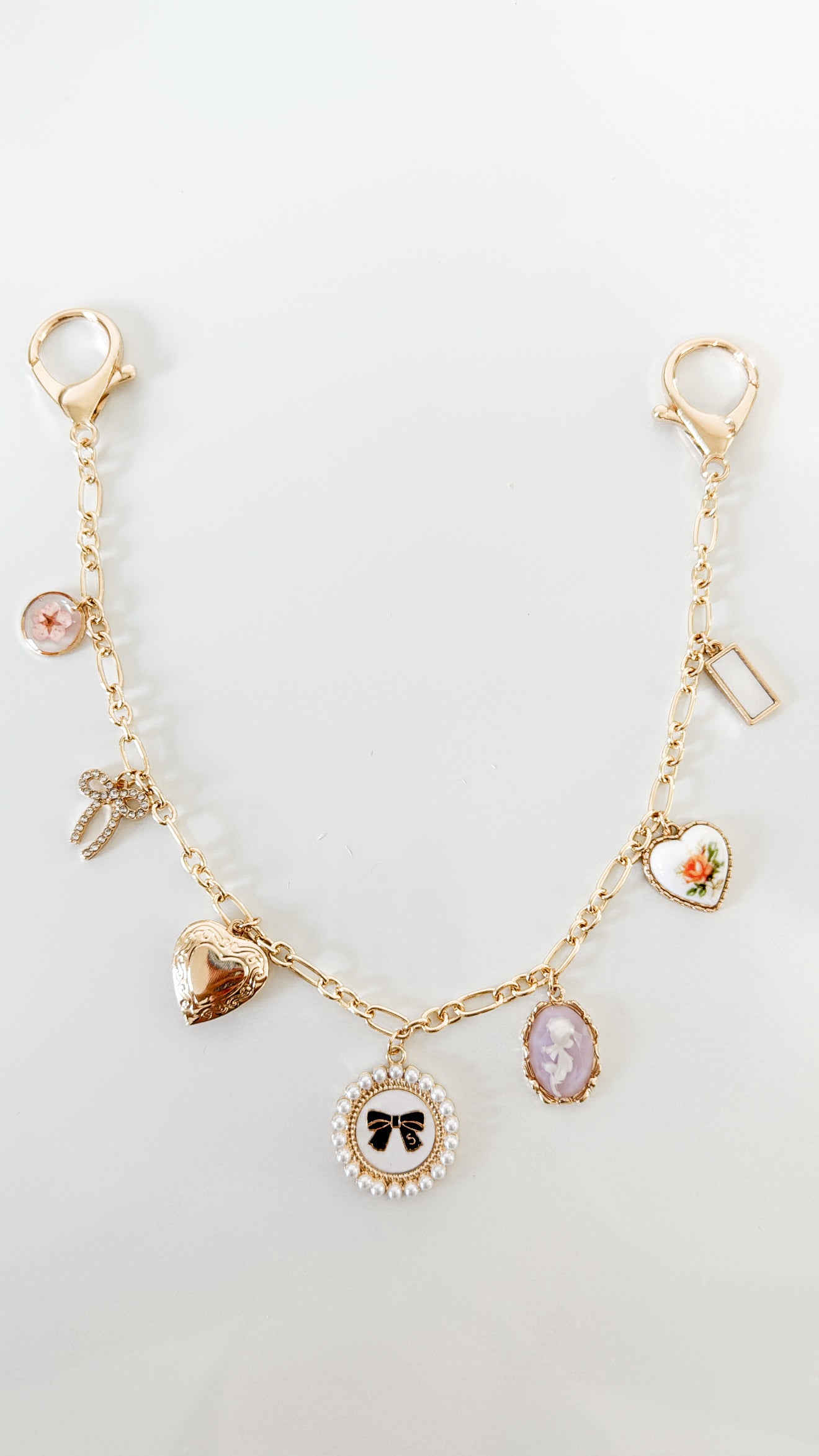 Gold Bag Charm