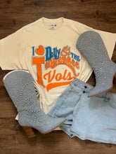 Load image into Gallery viewer, I Heart Dolly&amp;Vols Thrifted Tee
