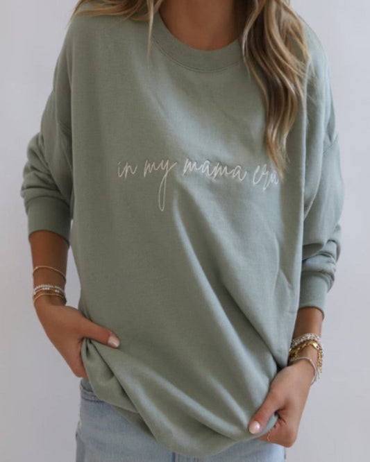 In My Mama Era Crewneck