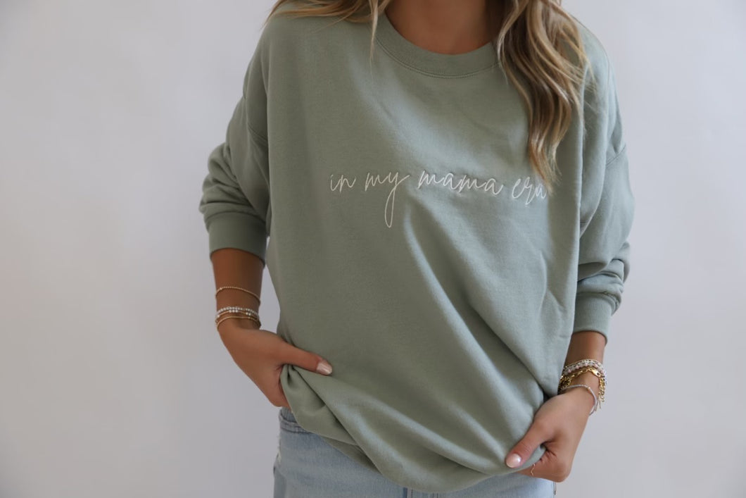 In My Mama Era Crewneck