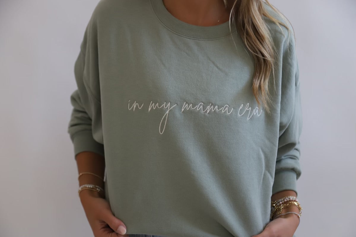 In My Mama Era Crewneck