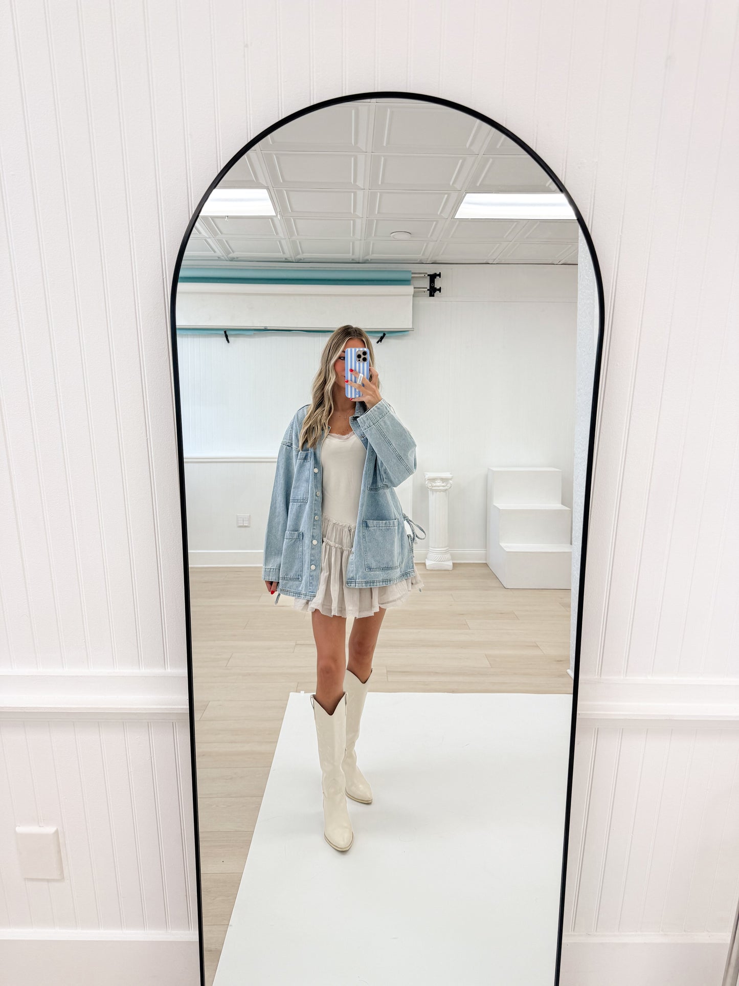 Boyfriend Blue Denim Jacket