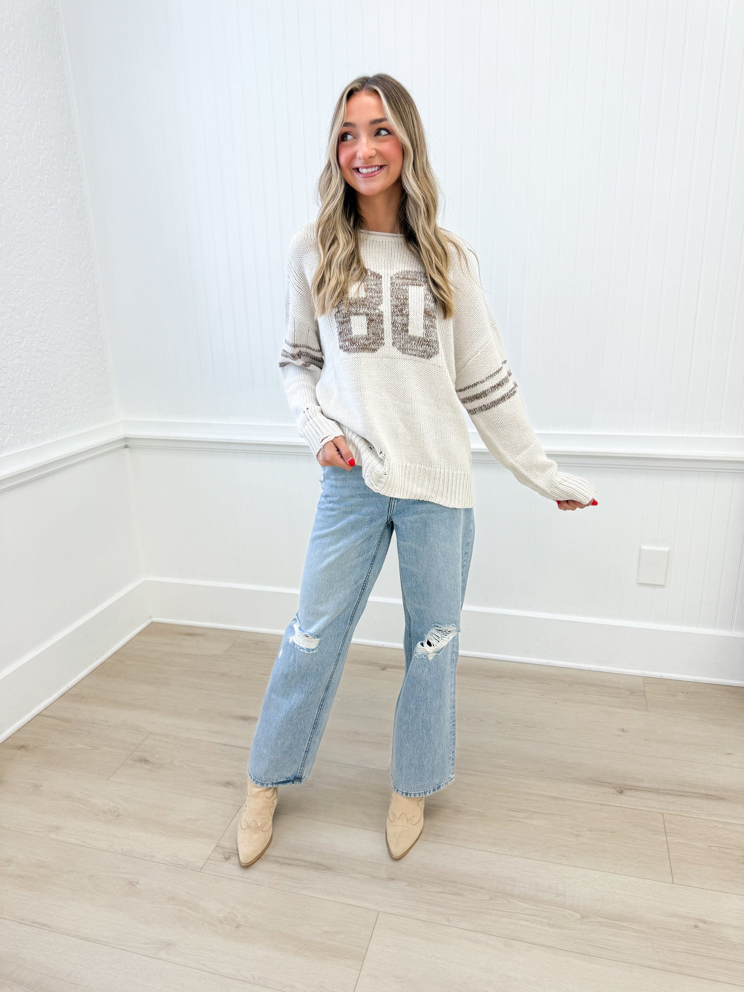 The Cozy Campus Sweater