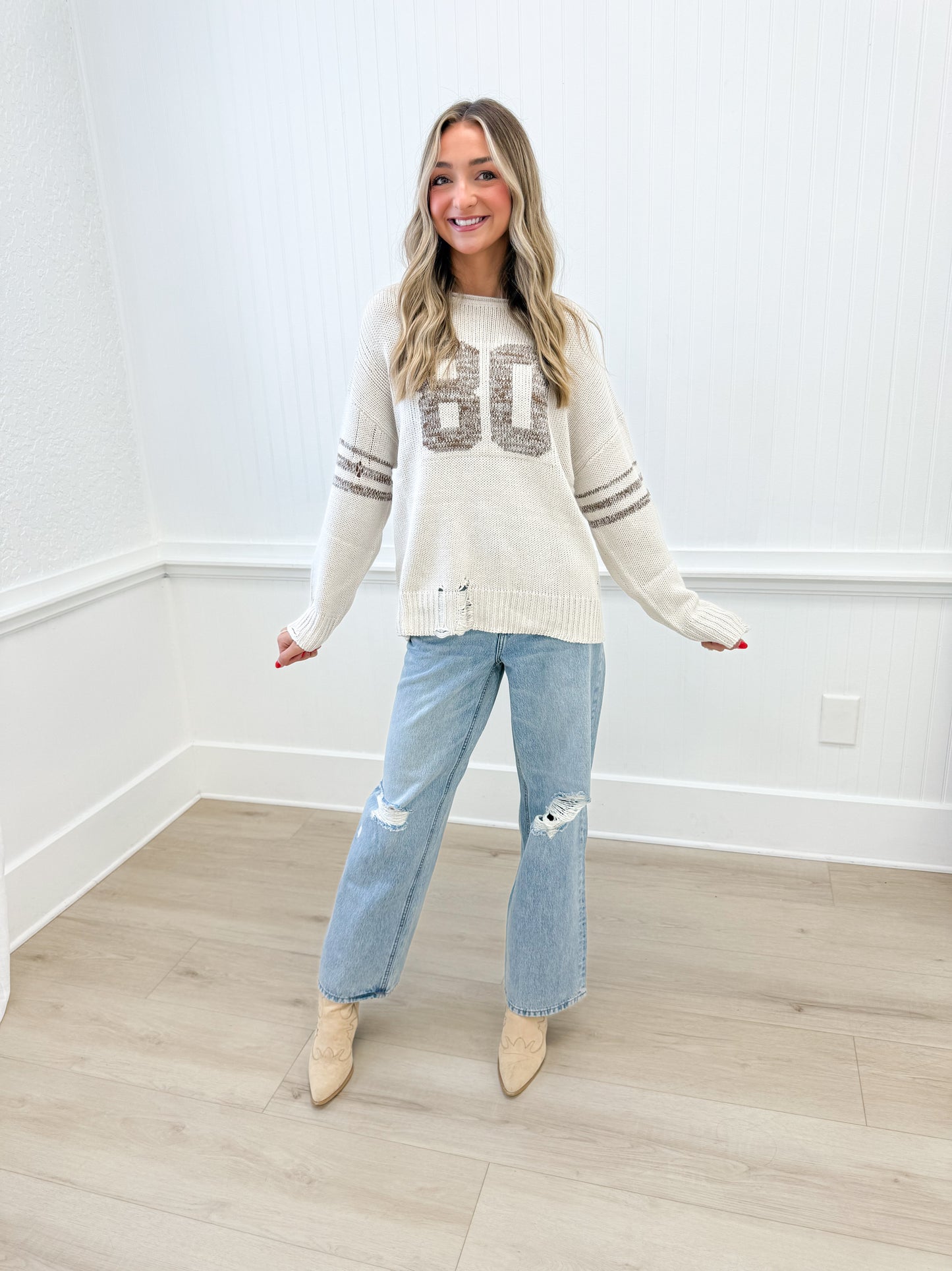 The Cozy Campus Sweater
