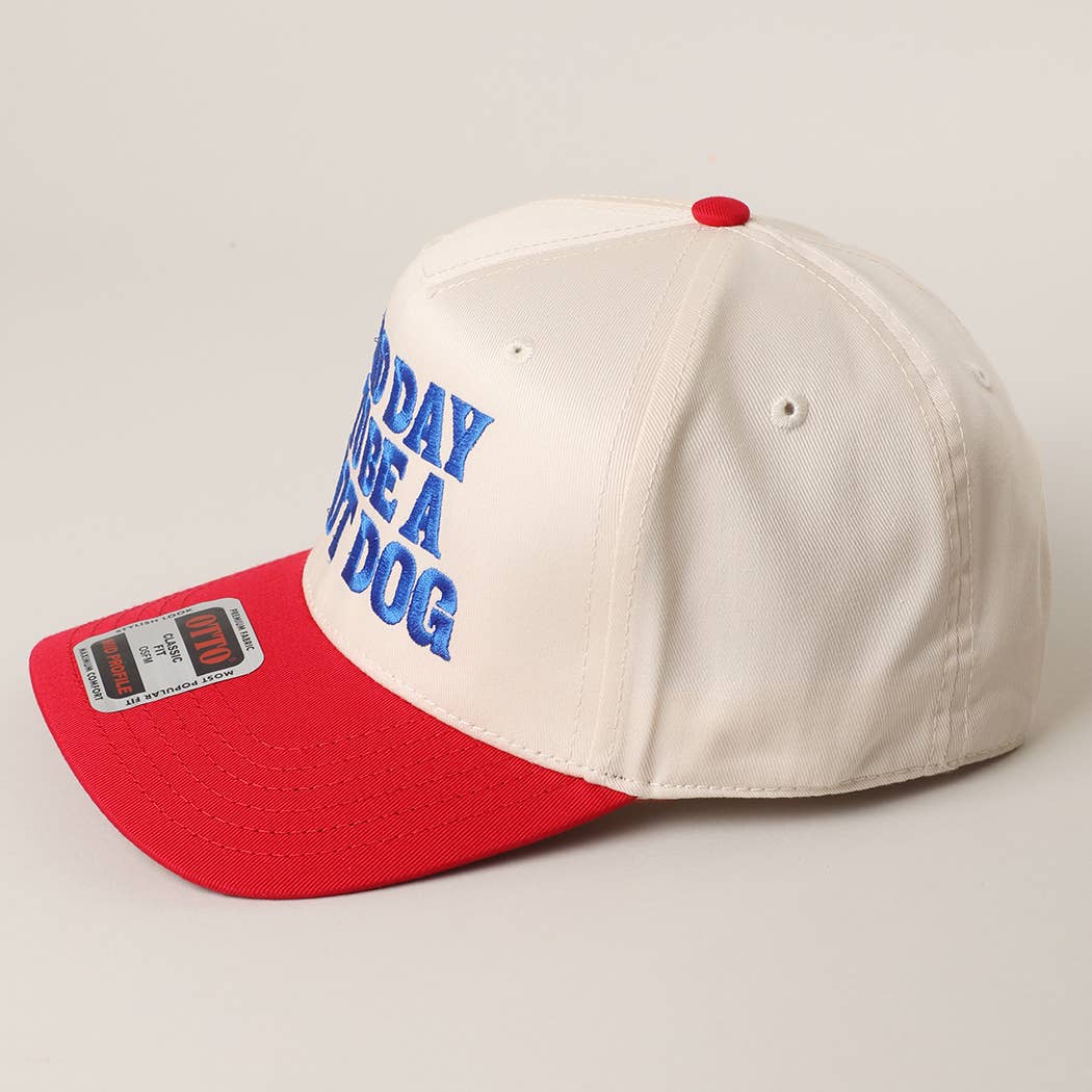 Bad Day To Be A Hot Dog Hat: Red