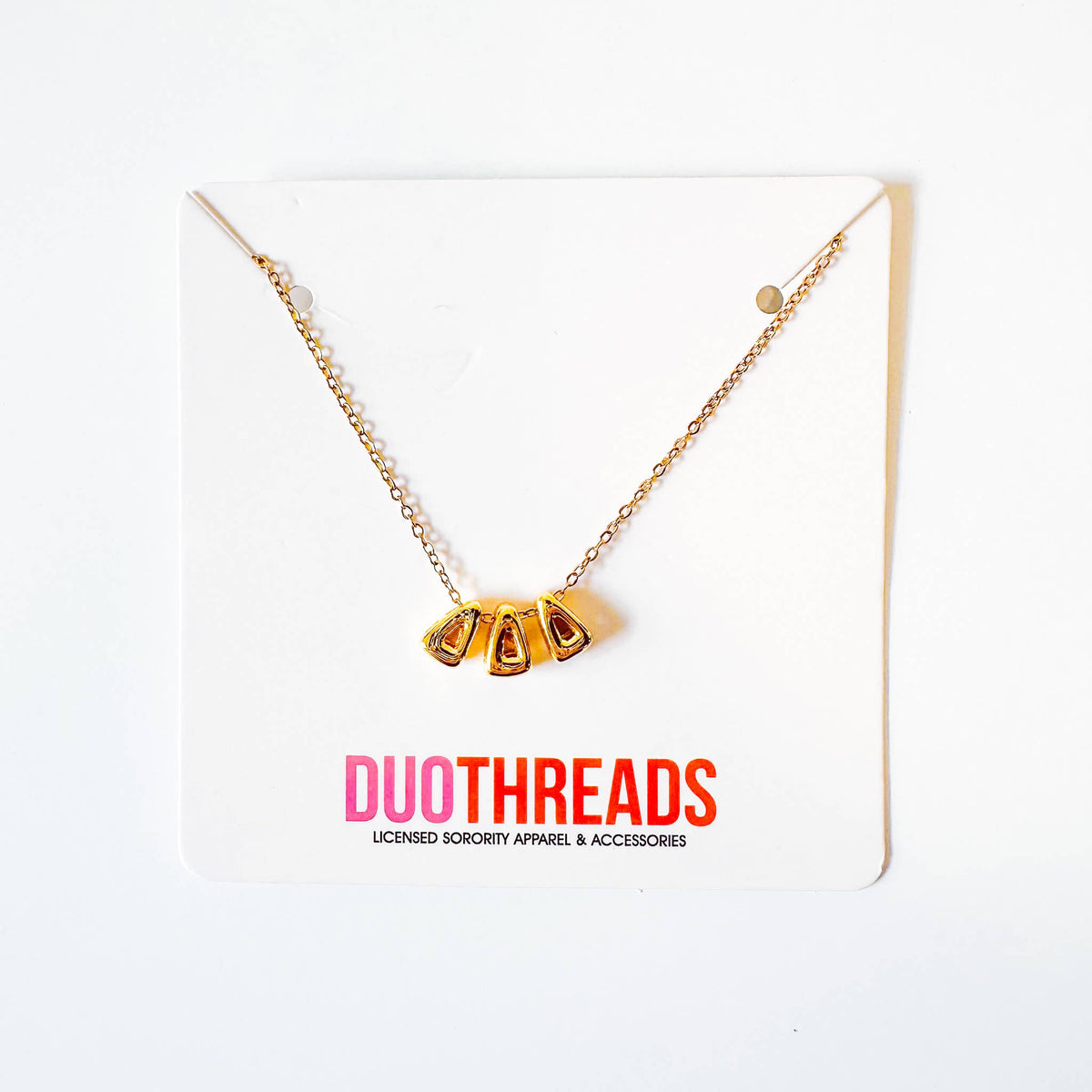 Bubble Necklace: ALPHA DELTA PI