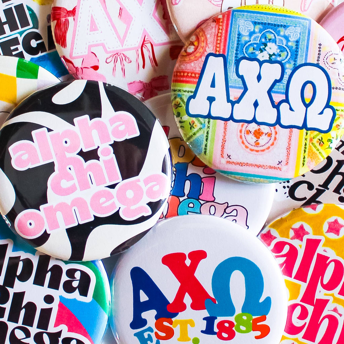 DELTA GAMMA Buttons