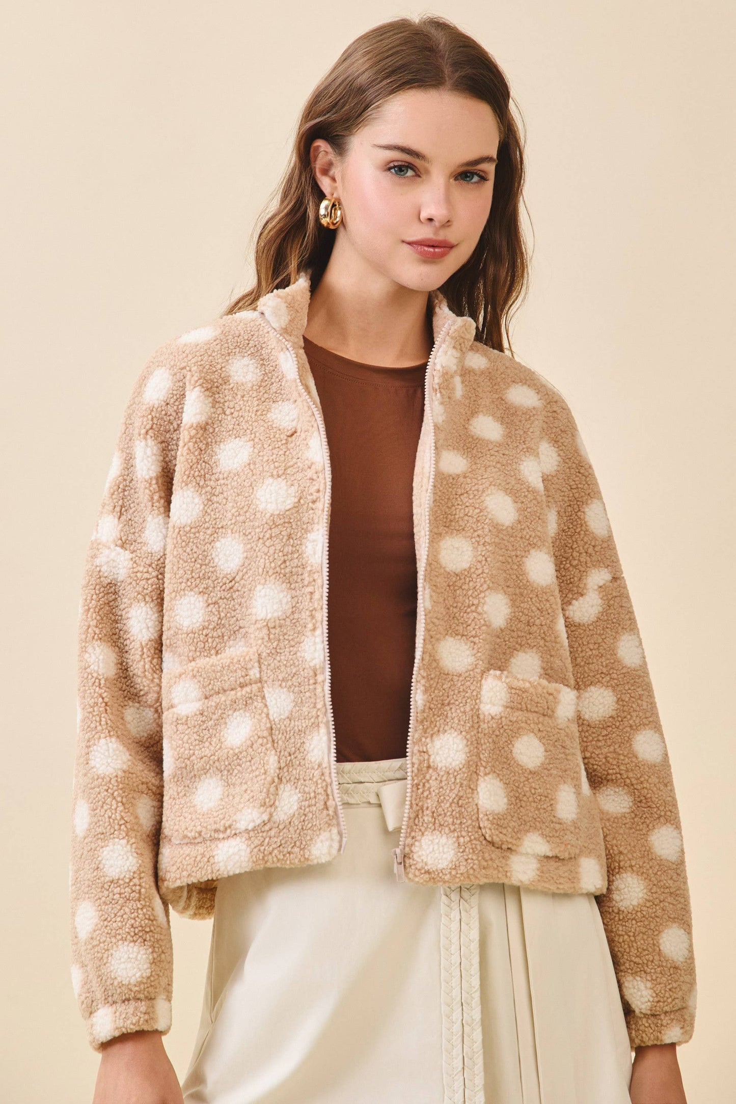 Polka Dot Sherpa