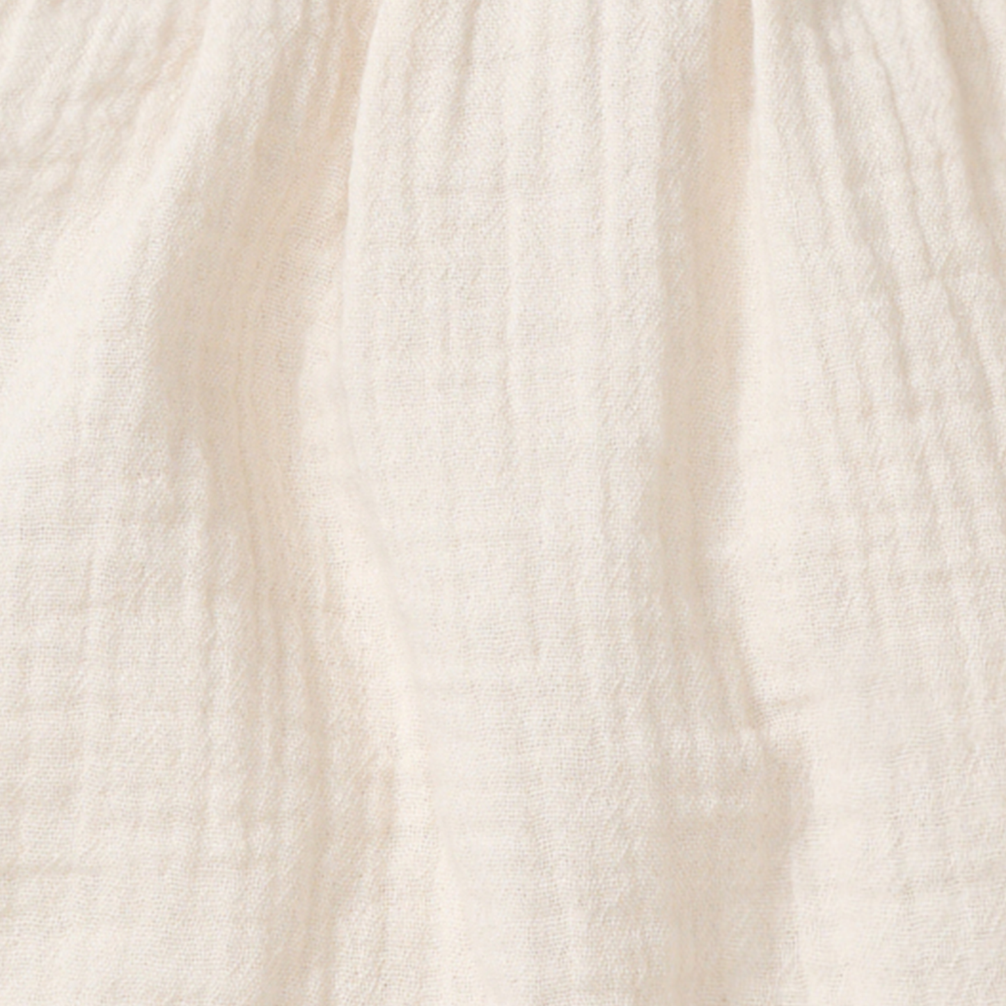 Check Gauze Girl Romper | Oatmeal