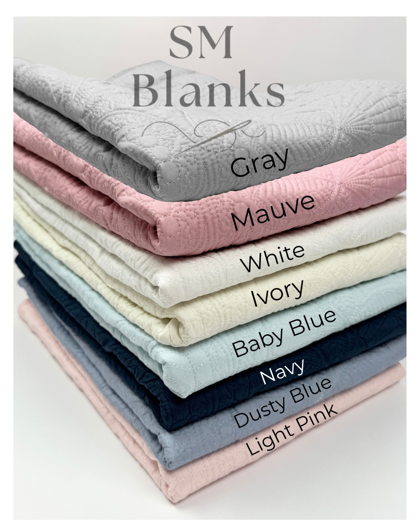 Ivory Baby Heirloom Quilt