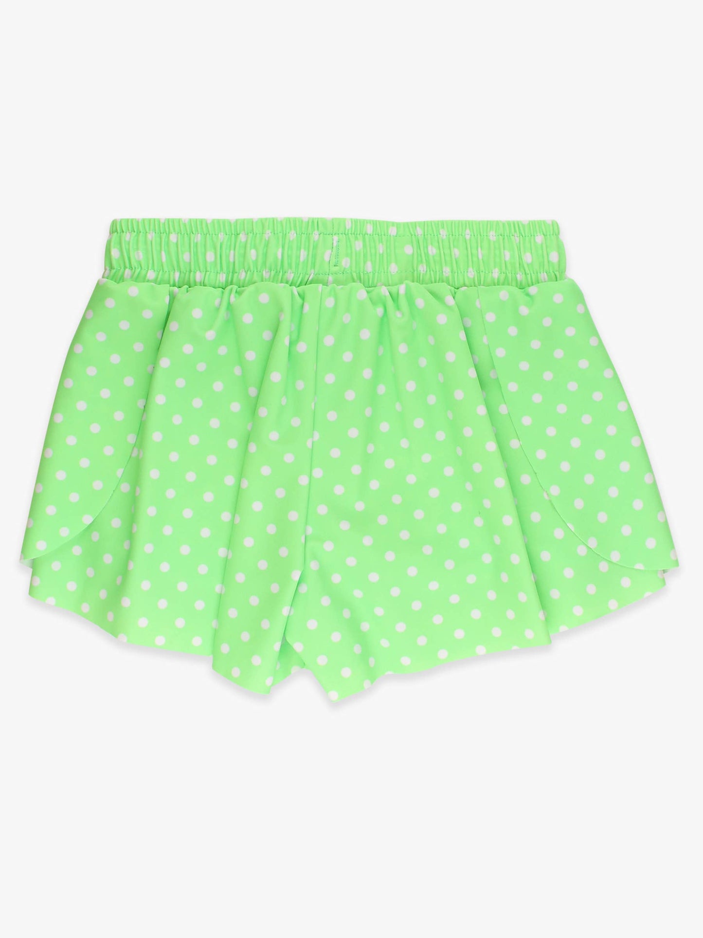 Polka Dot Active Butterfly Shorts | GIRLS | Green