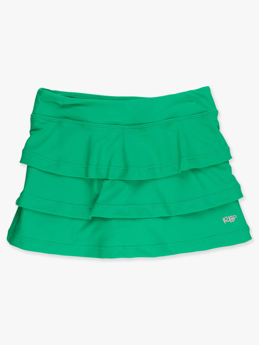 Tiered Active Skort | GIRLS | Green