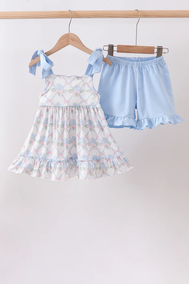 Hydrangea Dress and Short Set