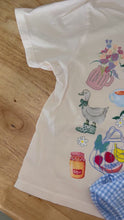 Load and play video in Gallery viewer, Summer Collage Cropped Tee
