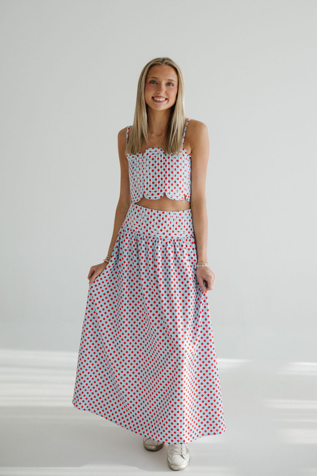 Stadium Lights Two Piece Skirt Set