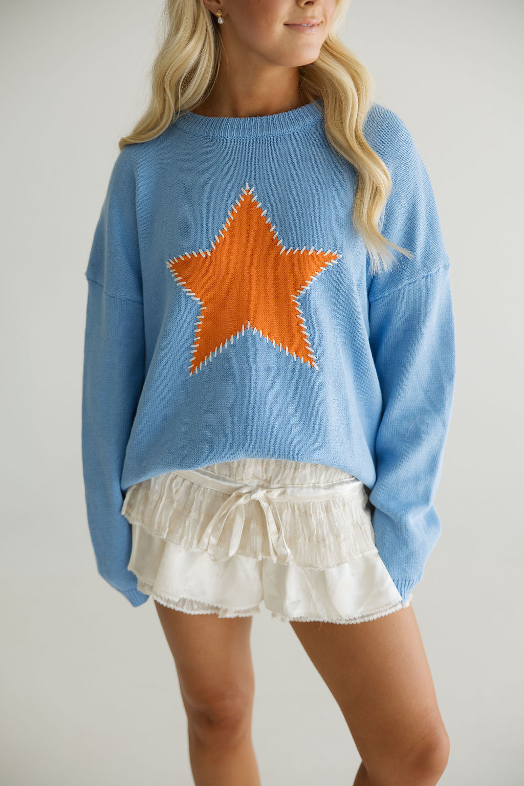 All Star Sweater | Blue&Orange