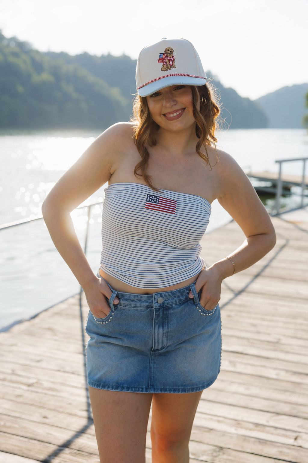 Stars and Stripes Tube Top
