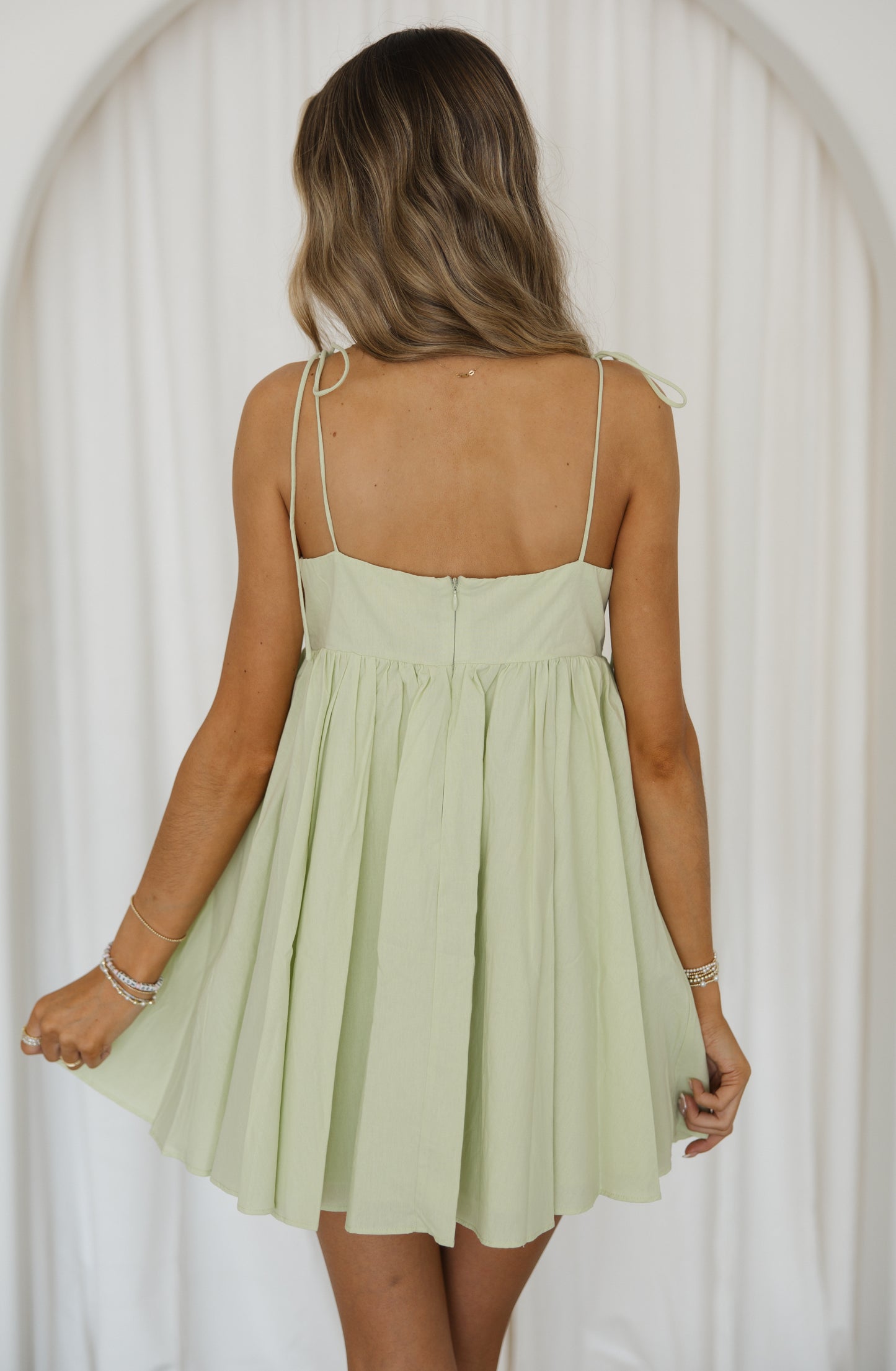 Sweet as Spring Dress| Lime