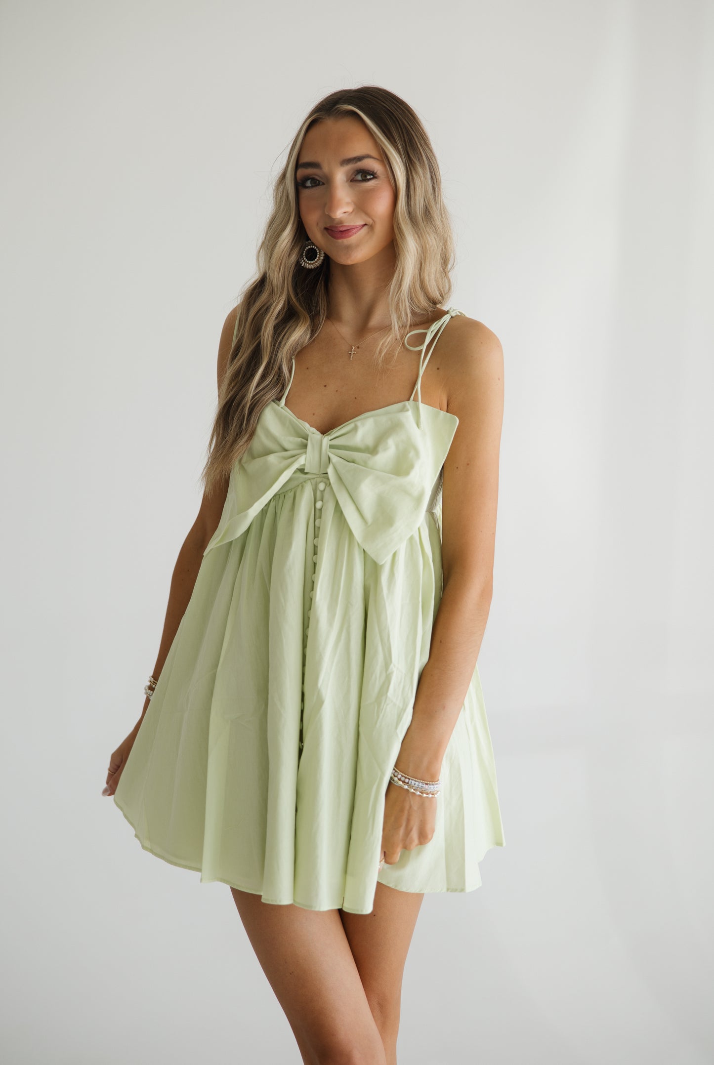 Sweet as Spring Dress| Lime
