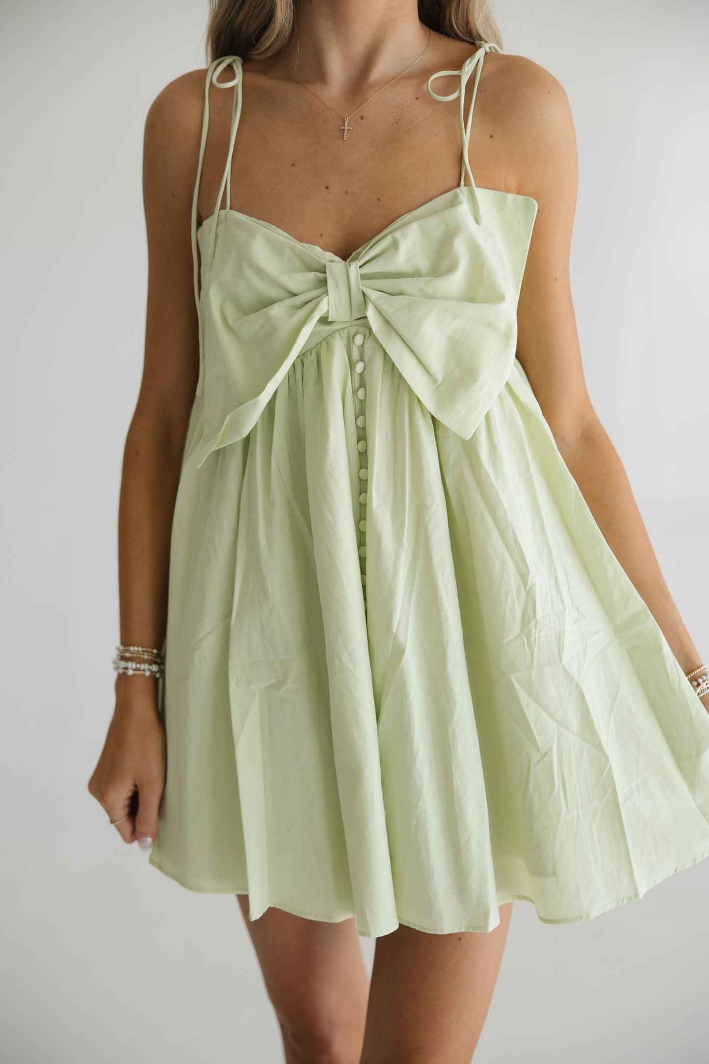 Sweet as Spring Dress| Lime