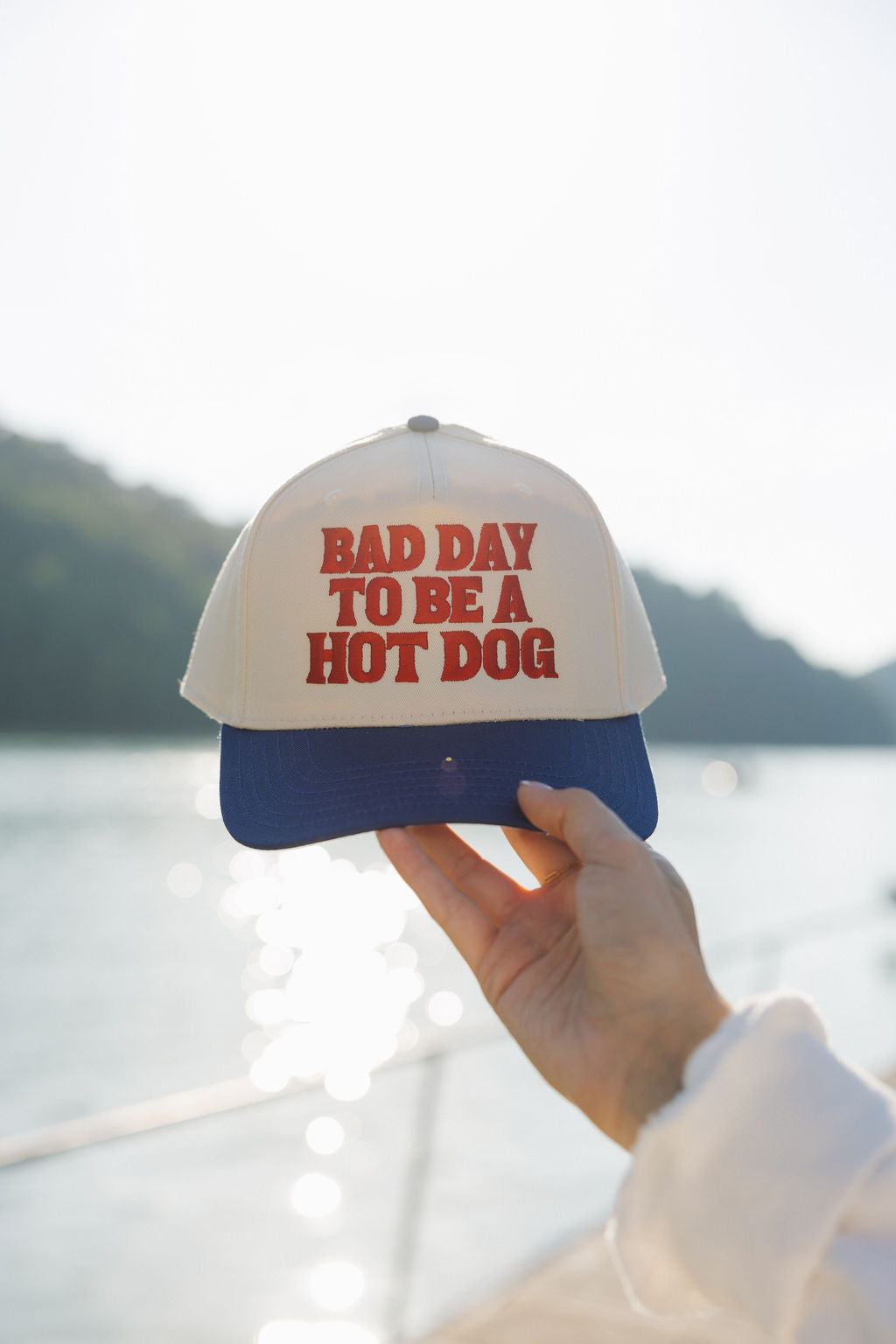 Bad Day To Be A Hot Dog Hat: Blue