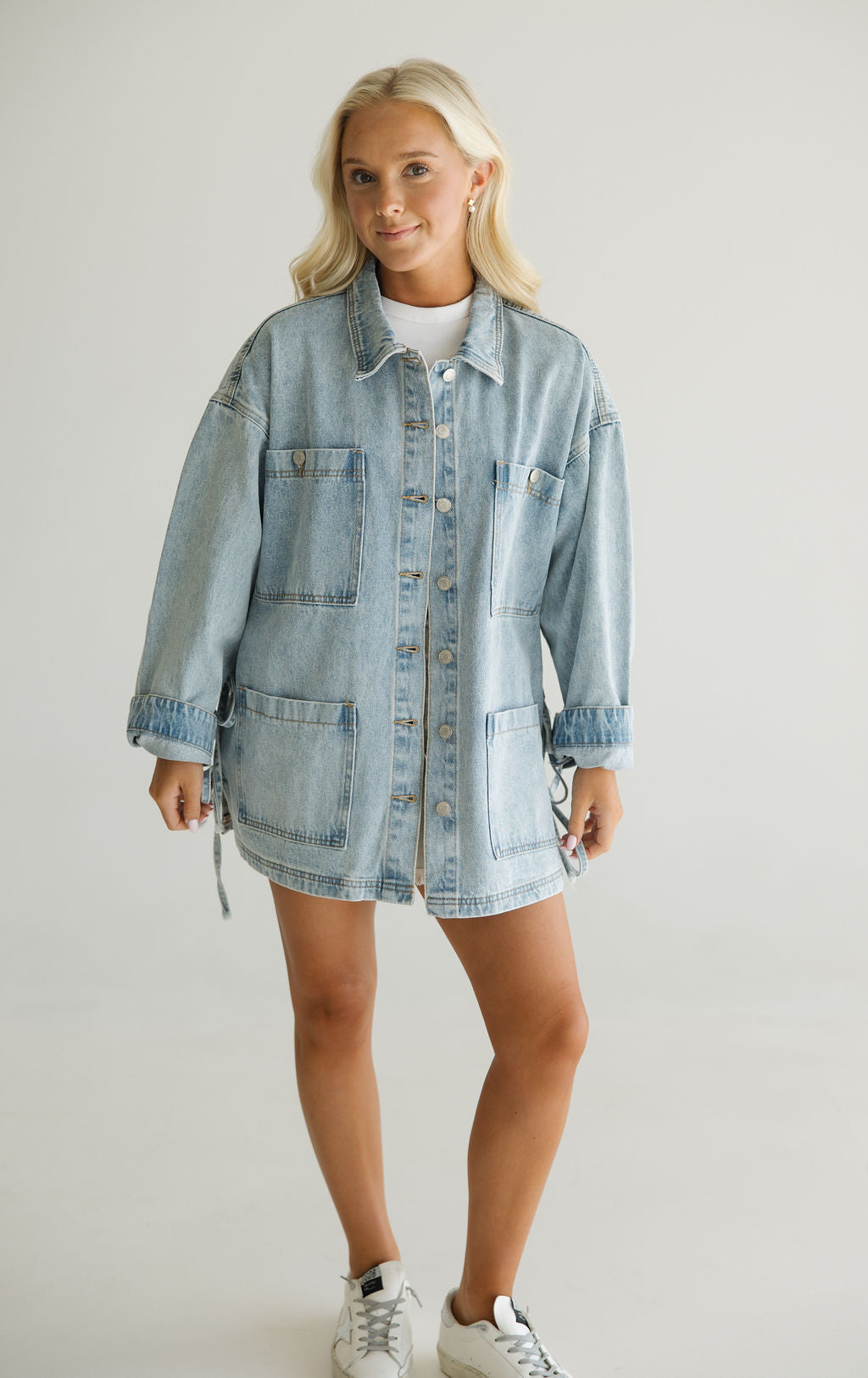 Boyfriend Blue Denim Jacket