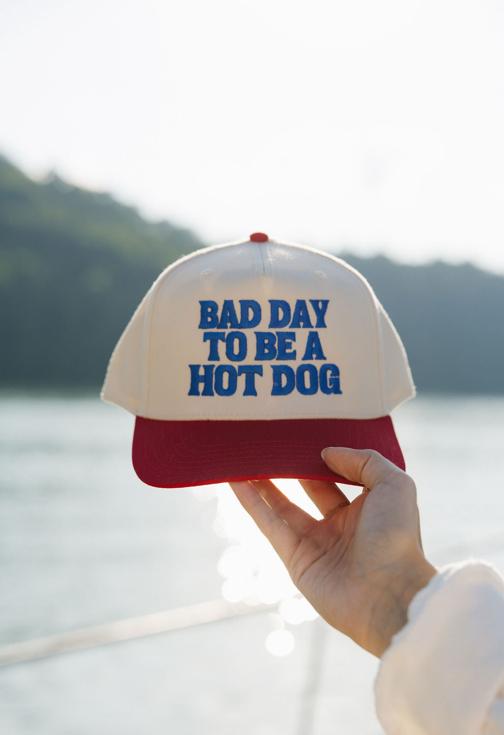Bad Day To Be A Hot Dog Hat: Red