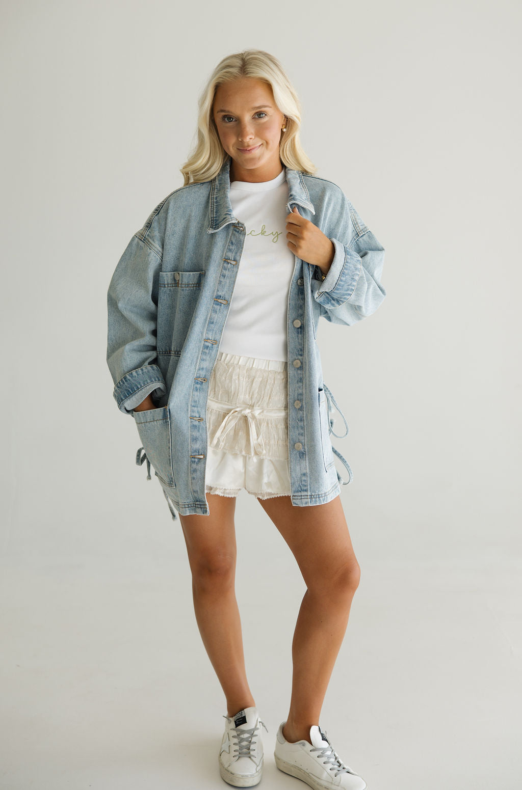 Boyfriend Blue Denim Jacket