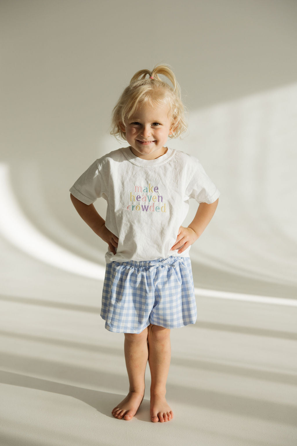 Make Heaven Crowded Embroidered Tee | Kids