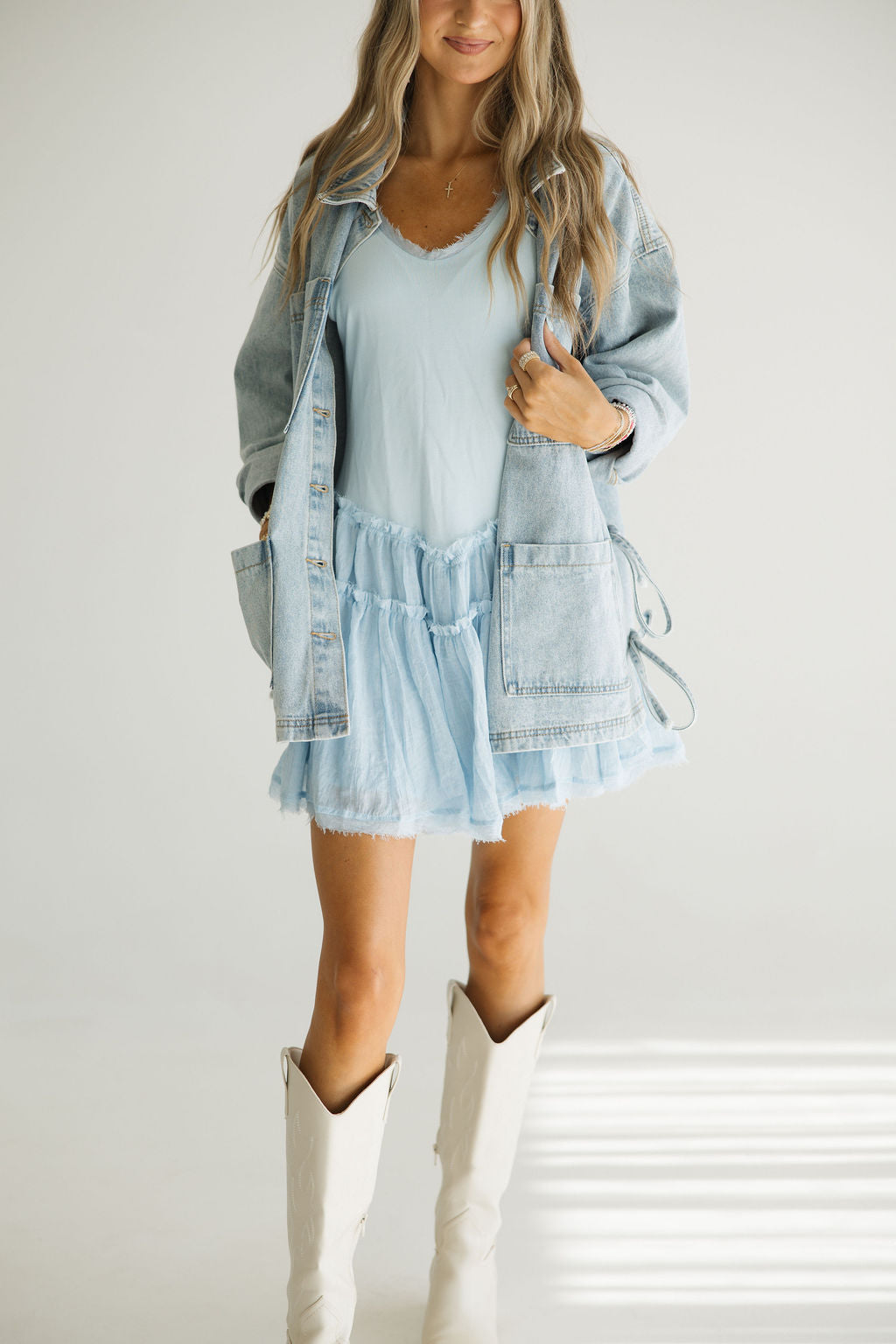 Boyfriend Blue Denim Jacket