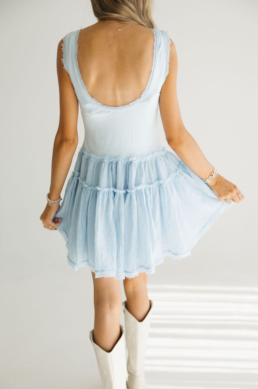 Falling For You Dress | Sky Blue