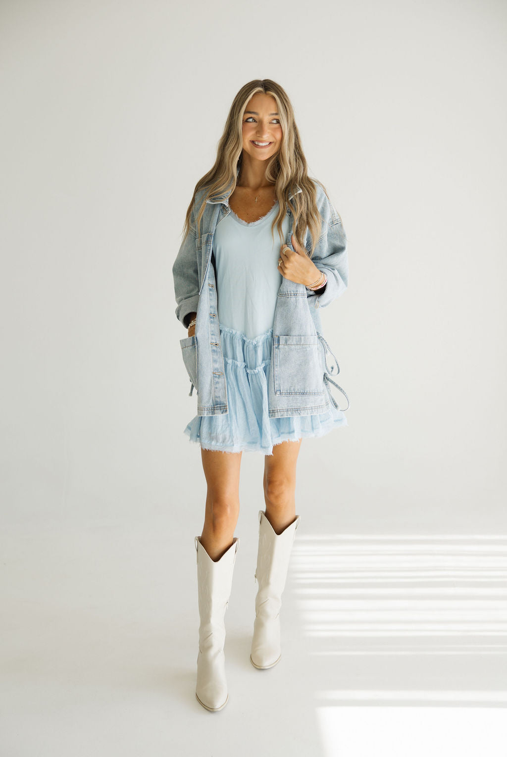 Boyfriend Blue Denim Jacket
