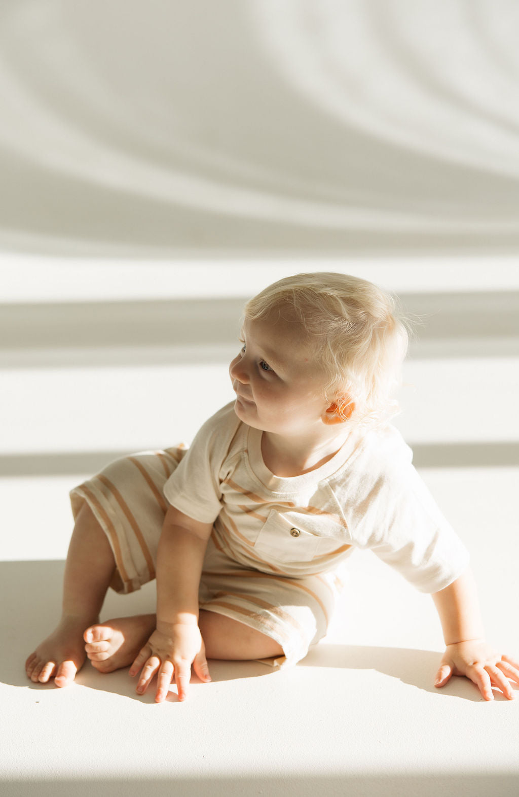 Basic Stripe Boys Set